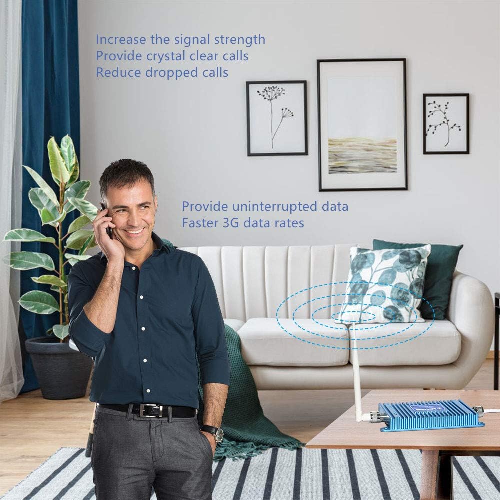 Cell Phone Signal Booster for Home and Office 850/1900MHz R6195