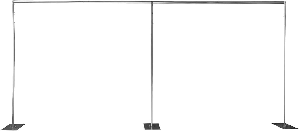 Pipe and Drape Backdrop Stand Kit, Heavy Duty Adjustable Photography Frame M5153