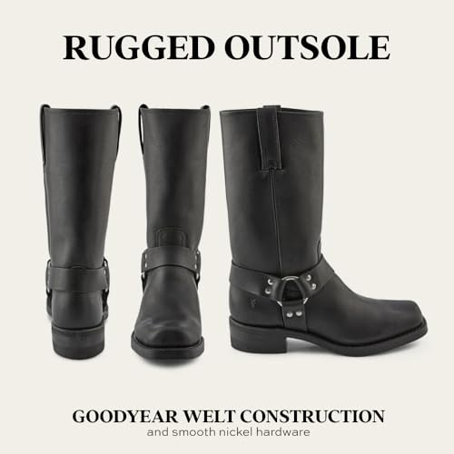 Men’s Harness Boots with Oiled Leather Upper J3558