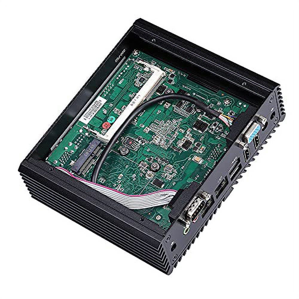Fanless Mini Desktop Computer, Intel Quad Core, 8GB RAM 128GB SSD M80557