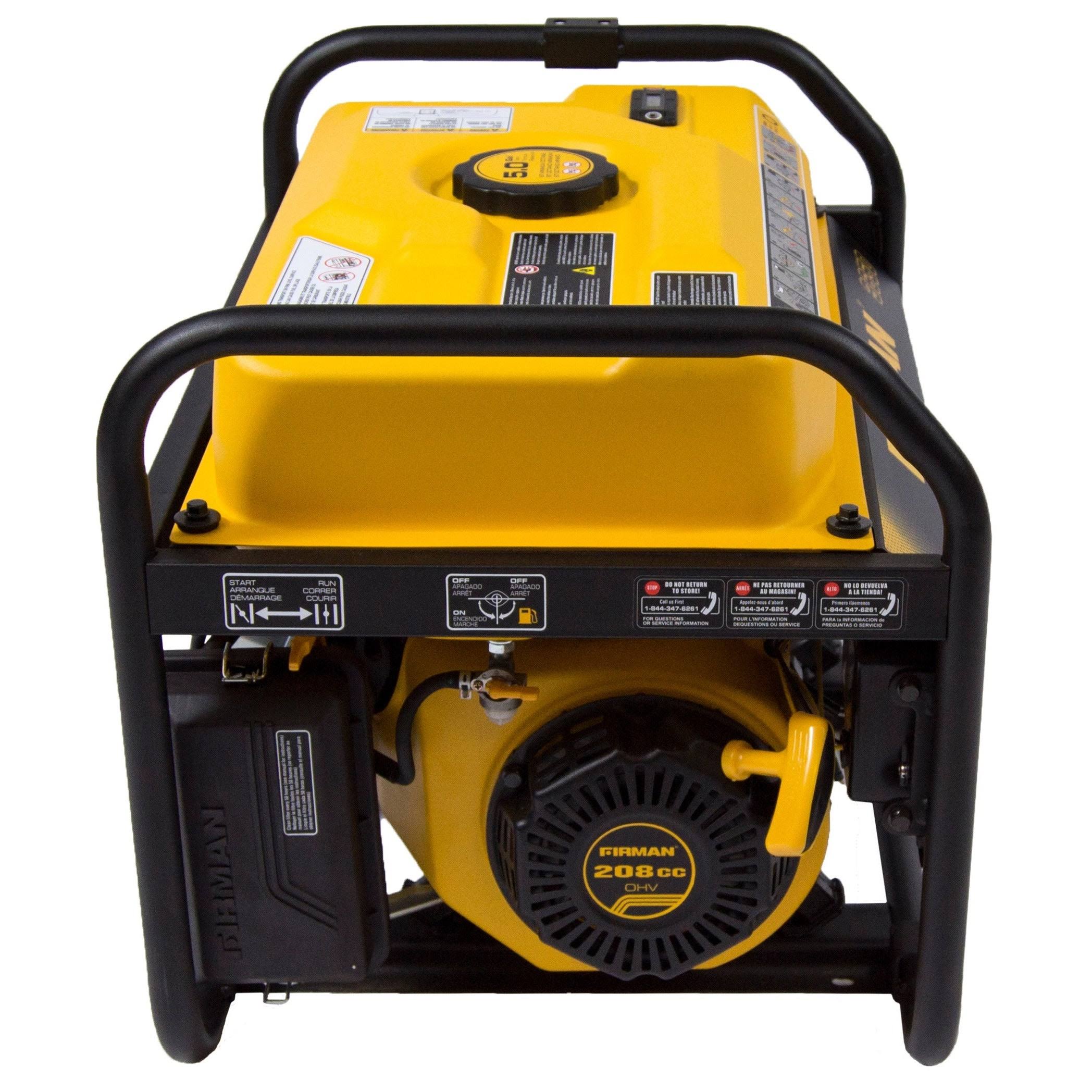 Portable Generator 3650/4550 Watt Gas Powered D64843