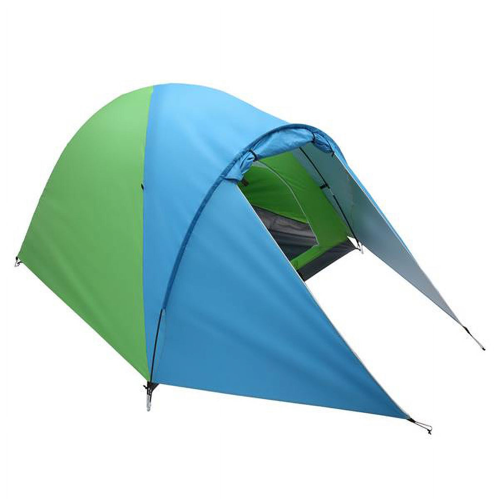 4-Person Double Layer Family Camping Tent for Hiking M7118