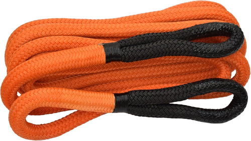 1" Dia Kinetic Energy Rope,Recovery Rope,Kinetic Rope Heavy Duty Vehicle Tow Strap Rope for Truck ATV UTV SUV (1"×20ft, Orange)