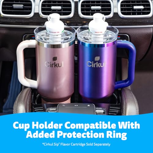 40oz Stainless Steel Tumbler with Handle, Double-Wall Insulated T7917