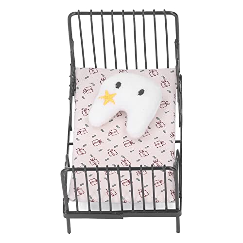 Miniature Bedroom Furniture Miniature Bed 1:12 Pillow for Doll House (Type B)