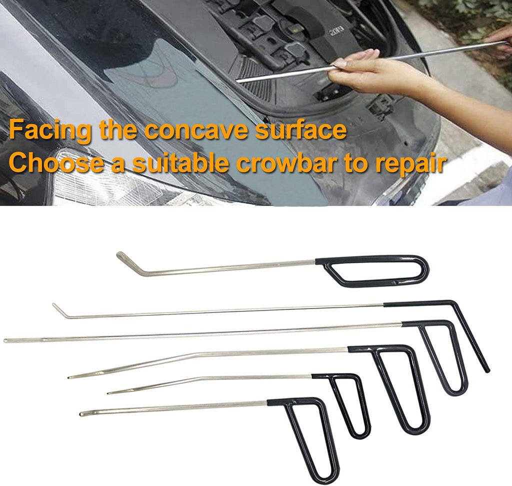 Paintless Dent Repair Kit, Hail Dent Removal Puller Tools, 18 Pieces K71972