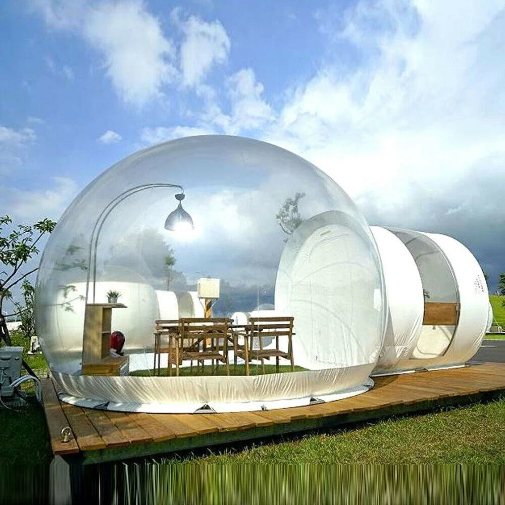 Inflatable Clear Dome Bubble Tent with 300W Blower S138224