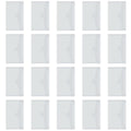 35 Pcs Storage Bins with Lids Transparent Bag Office