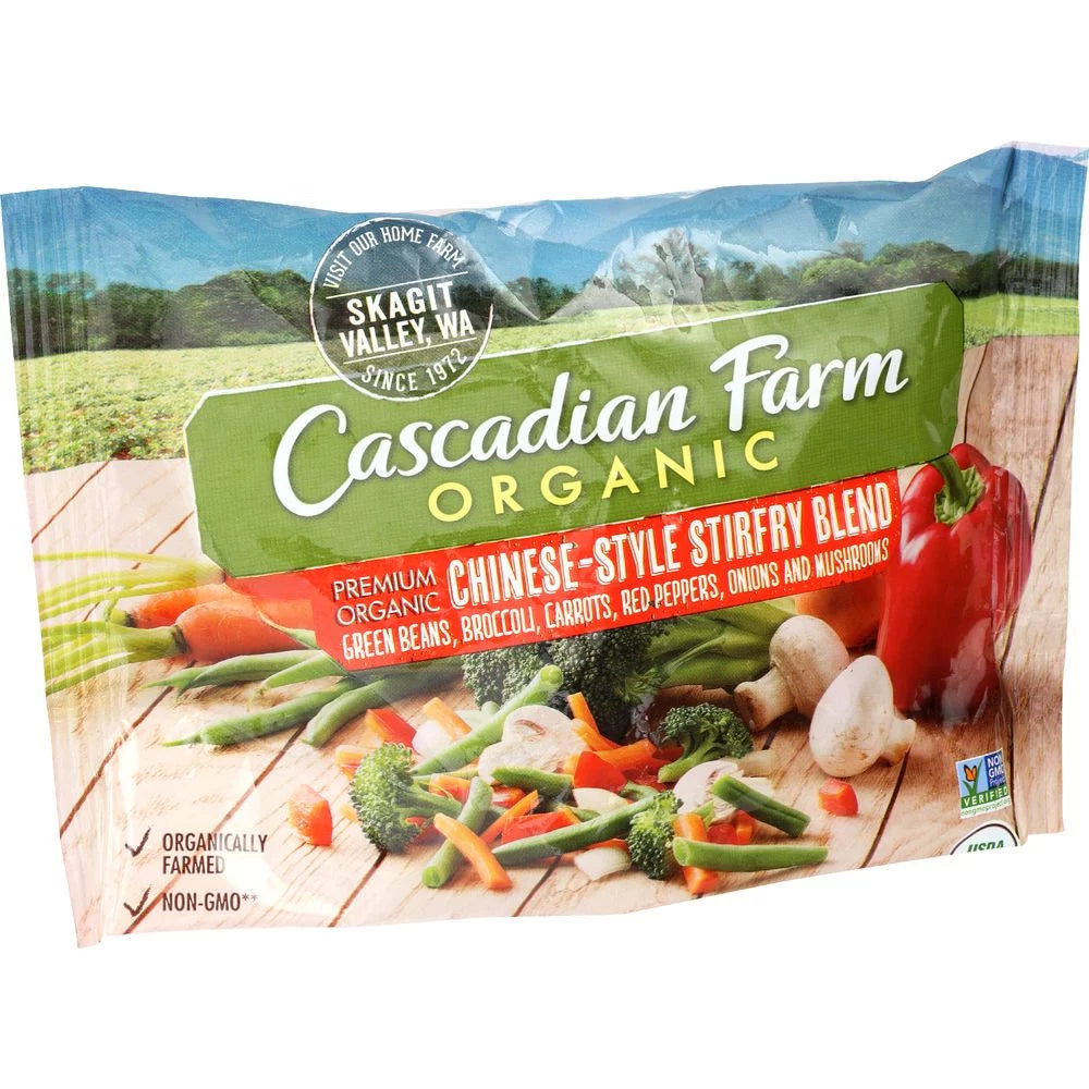 Organic Chinese-Style Stir Fry Blend Vegetables, 10 oz, 12-Pack P8676