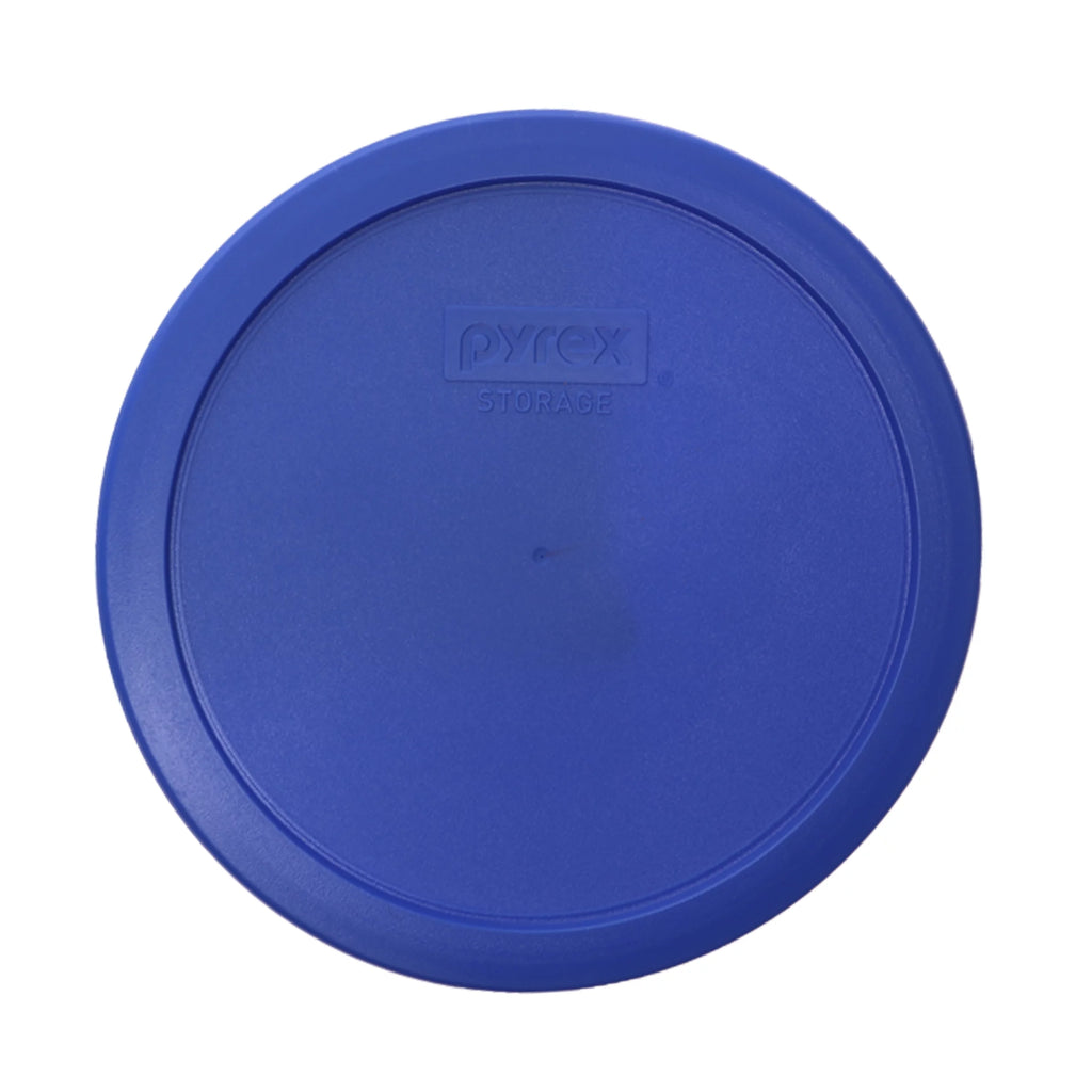 7-Cup Glass Bowls with Blue Lids, 4-Pack Q57764