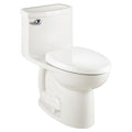 American Standard 2403128.222 Compact Cadet 3-FloWise Tall Height 1-Piece 1.28 GPF Single Flush Elongated Toilet with Seat, Linen