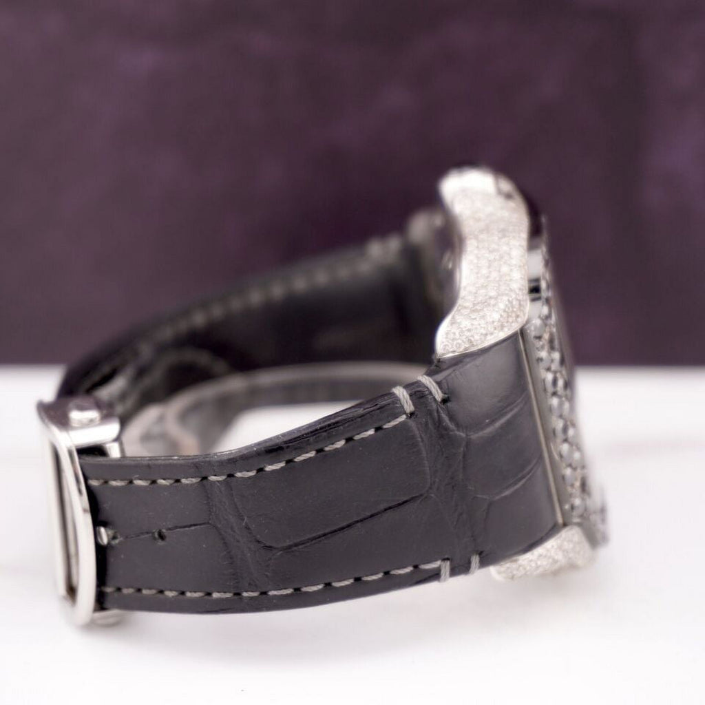 Men's Steel Chronograph Watch with Diamonds W440141