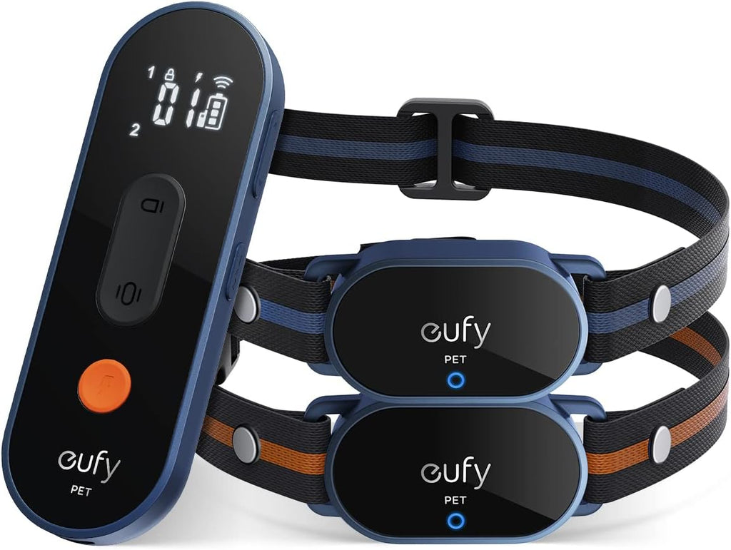 Rechargeable Dog Training Collar with Remote, 3 Modes, Waterproof, 2-Pack W4227