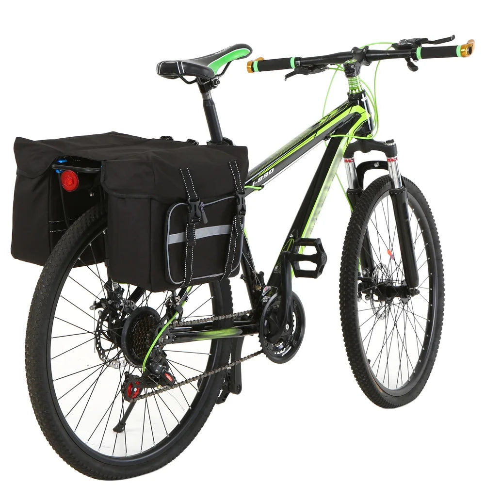 Bike Rear Pannier Bicycle Seat Bag Cycling Rack Storage S26620