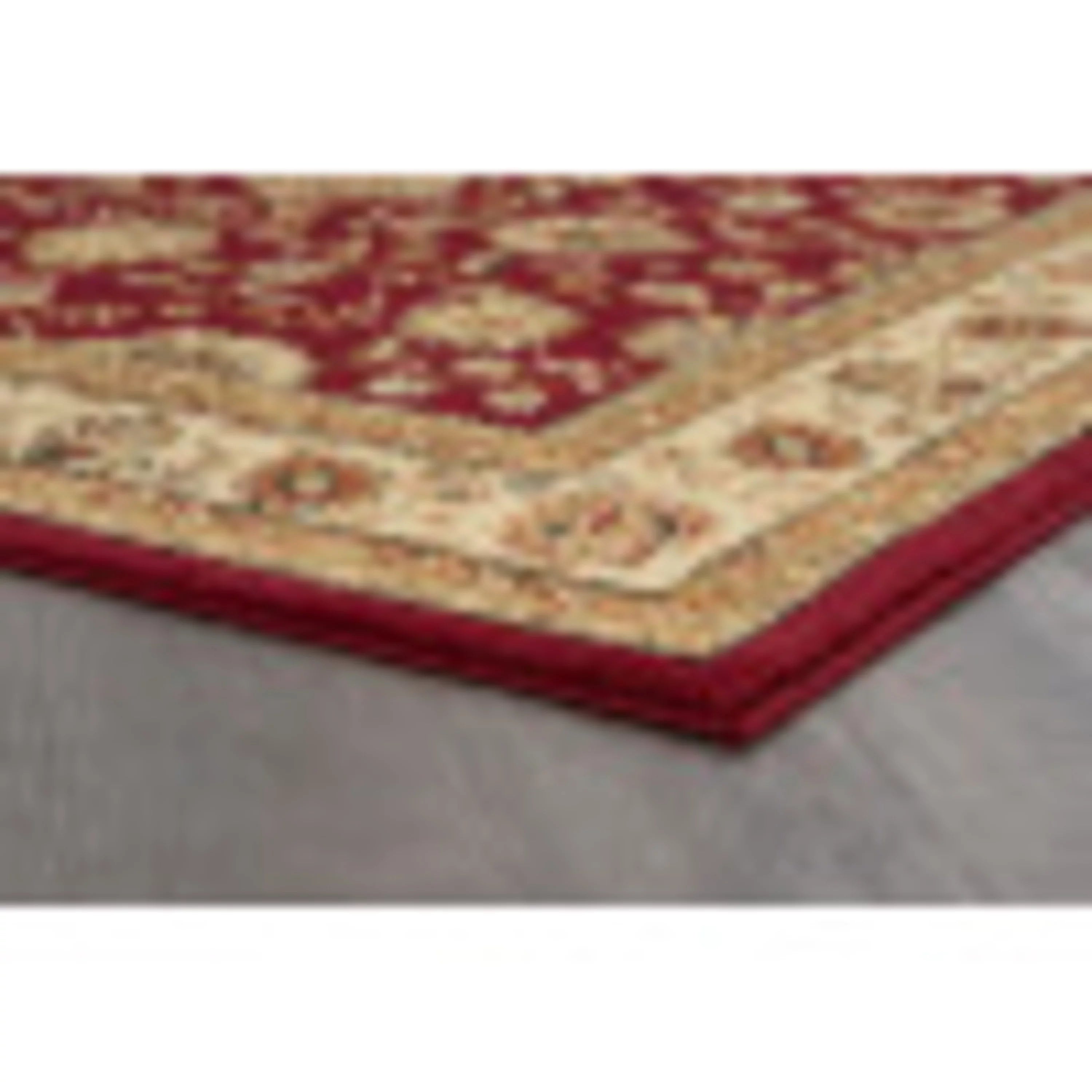 Red Traditional Area Rug for Living Room Bedroom Indoor Entryway T9179