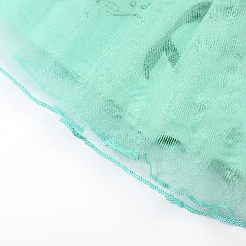 Girls Little Mermaid Princess Dress Costume C4359