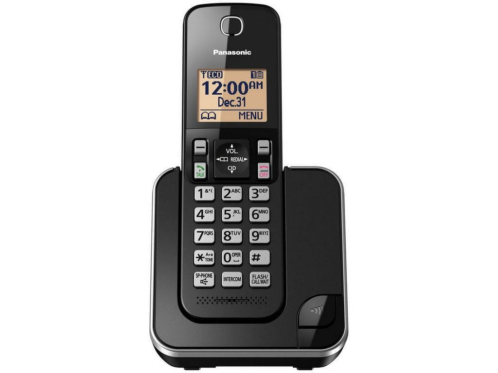 Cordless Telephone in black