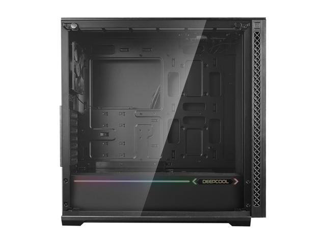Mid-Tower PC Case with 3x120mm RGB Fans V48637