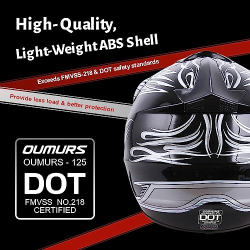 Off-Road Motorcycle Helmet with Goggle, Gloves & Mask V369861
