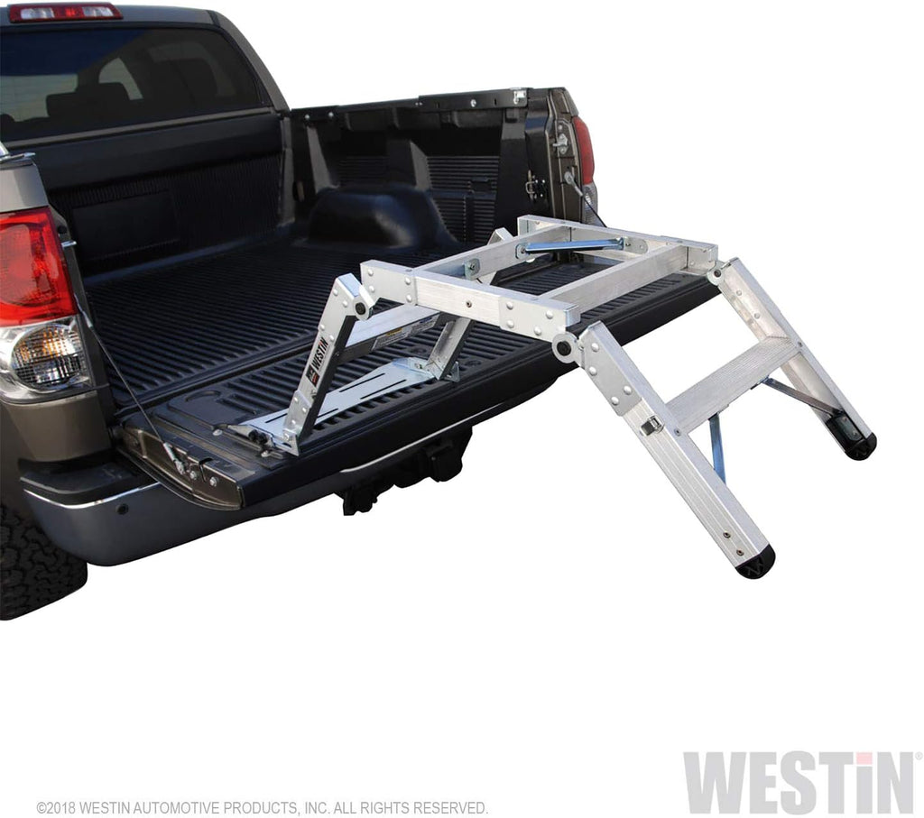 Truck Tailgate Ladder, Silver X26971