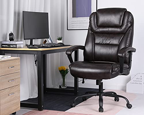 Ergonomic Desk Chair with Lumbar Support and Headrest A145714
