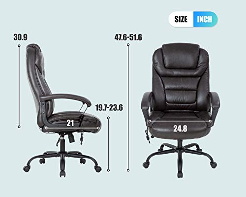 Ergonomic Desk Chair with Lumbar Support and Headrest A145714