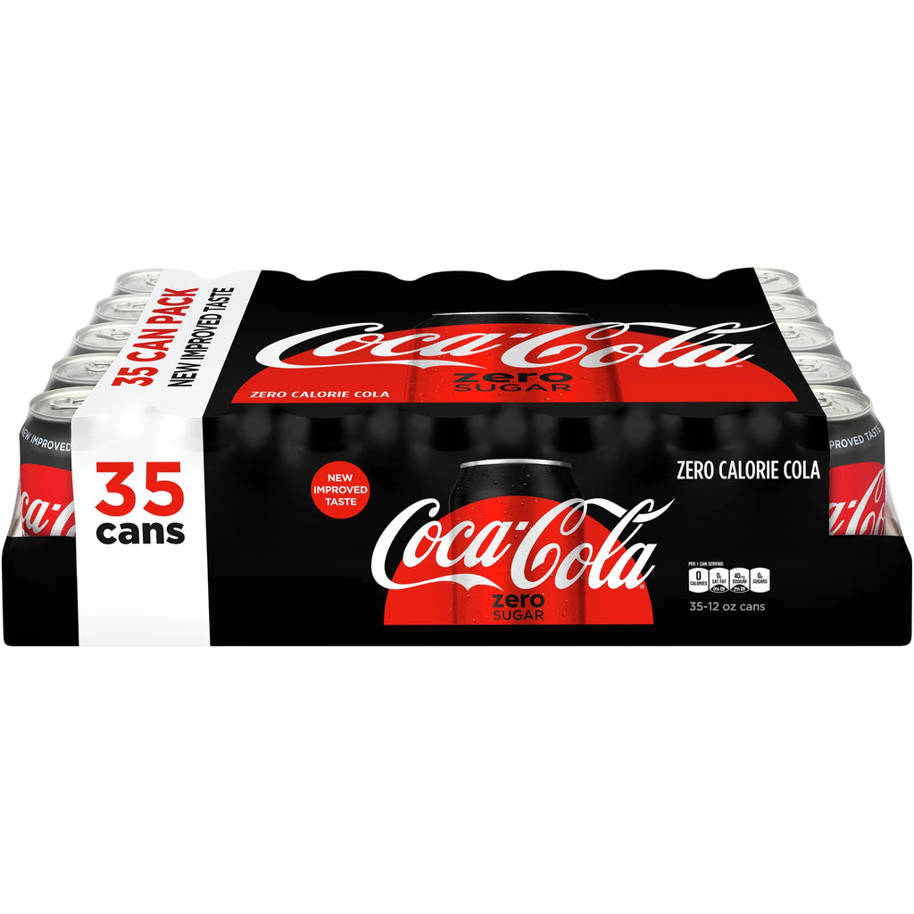 Coke Zero Sugar, 12 fl oz, 35-count B440