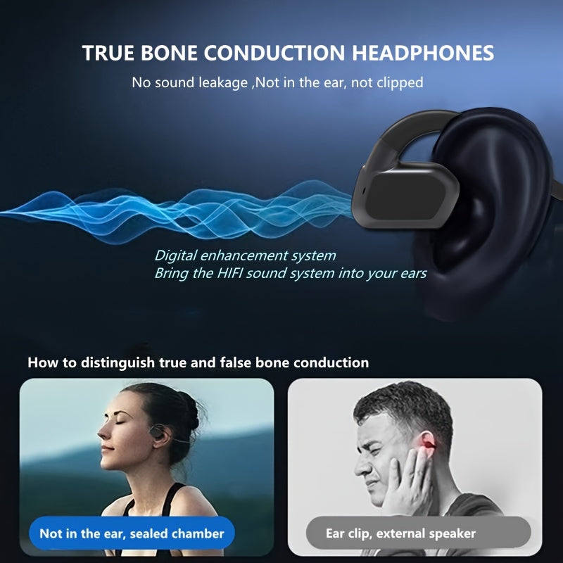Waterproof Bone Conduction MP3 Player Headphones for Swimming N245