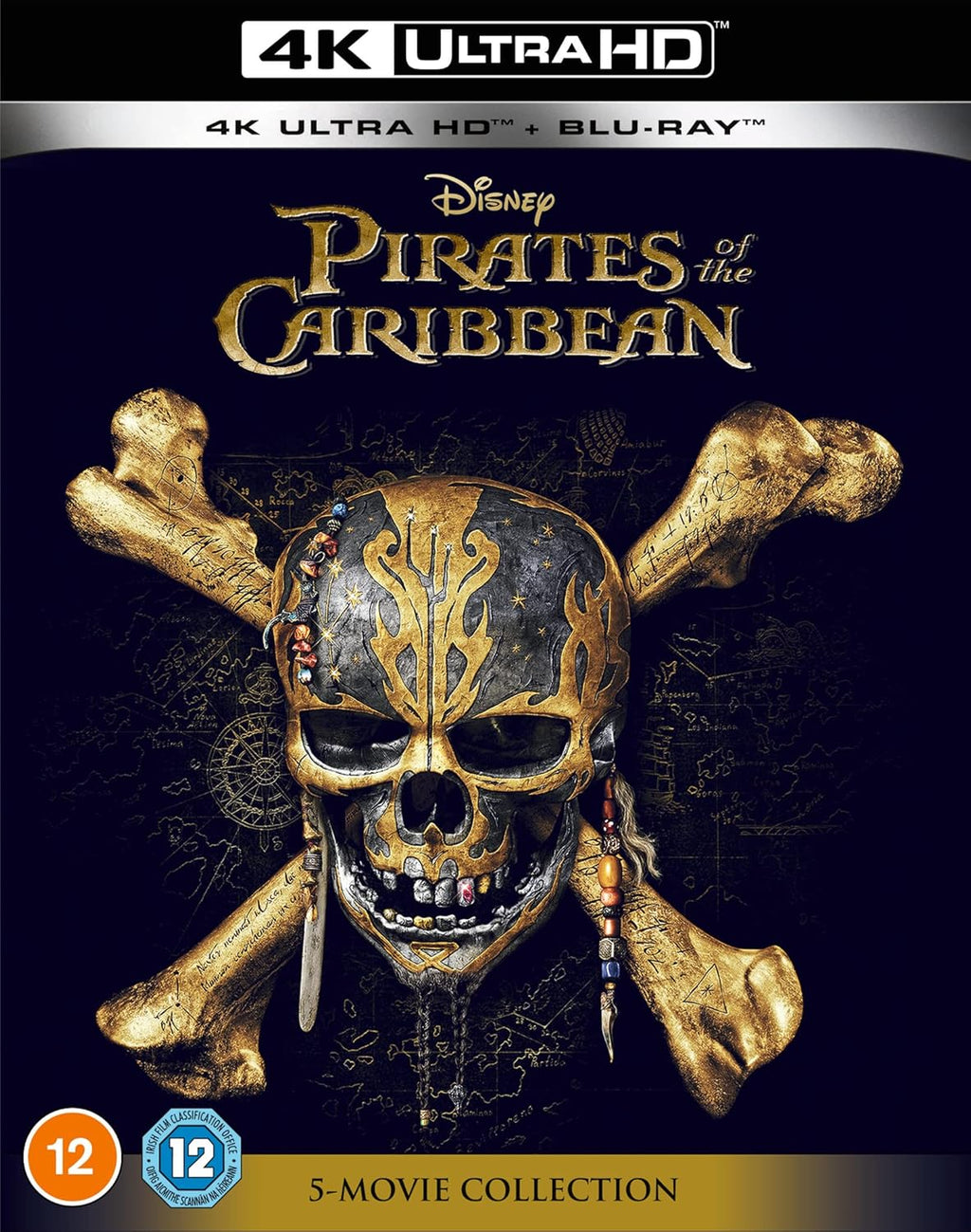 Pirates of The Caribbean 1-5 UHD Steelbook J1509