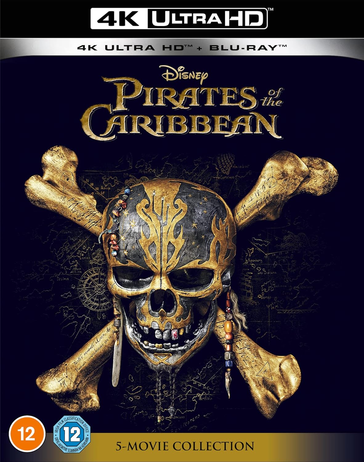 Pirates of The Caribbean 1-5 UHD Steelbook J1509