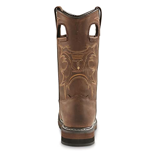 Men's Leather Waterproof Western Work Boots P423