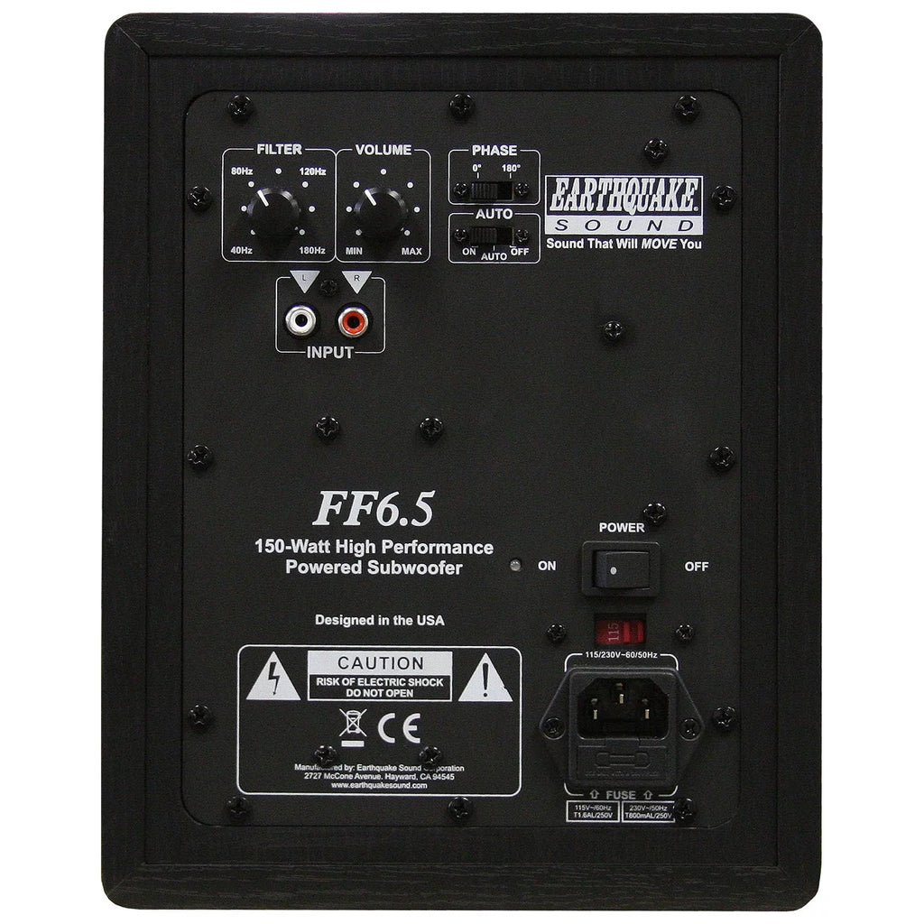 6.5 inch 400W Subwoofer Power Amplifier F8957