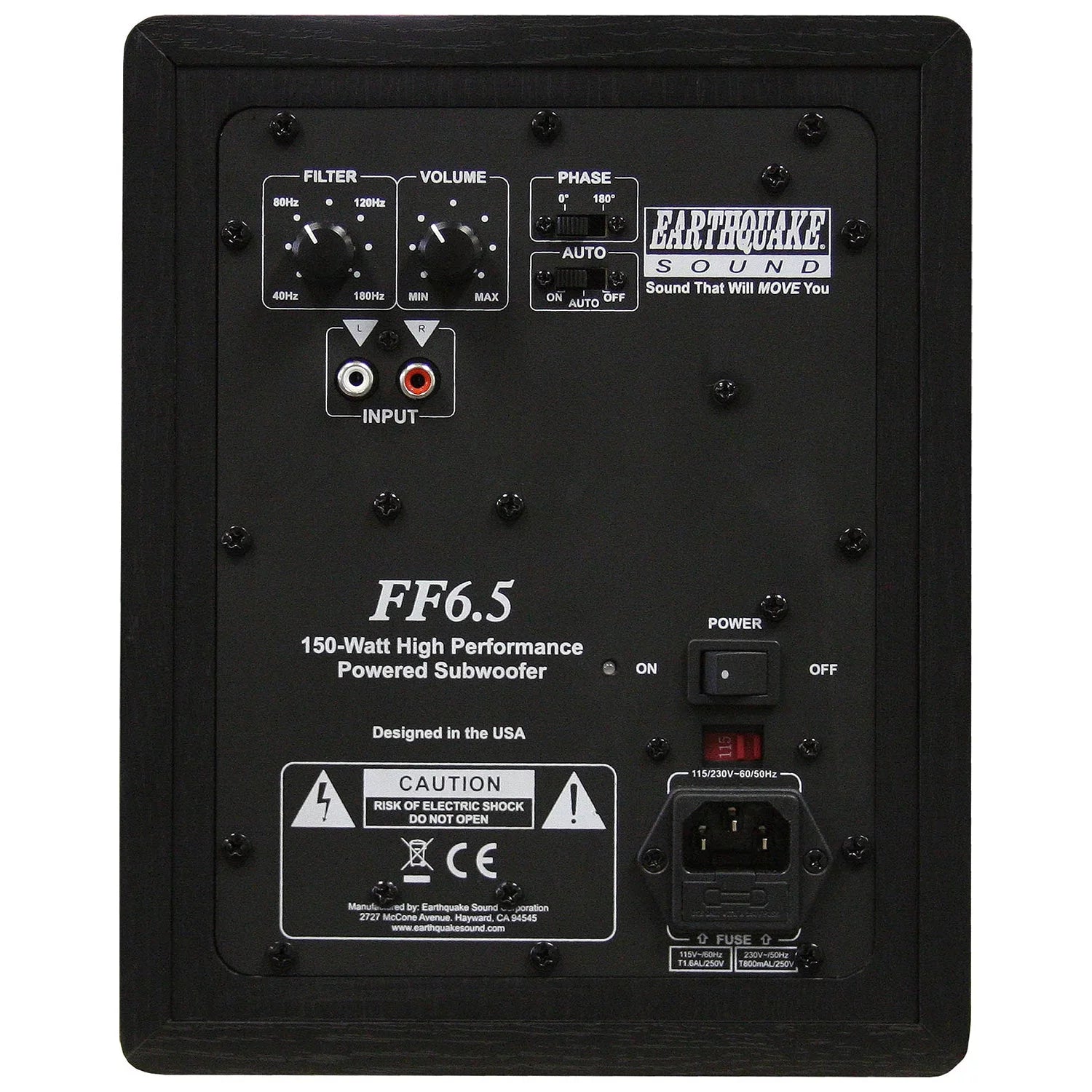 6.5 inch 400W Subwoofer Power Amplifier F8957