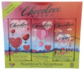 Chocolove Assorted Valentines Day Chocolate Bars, 9.6 OZ