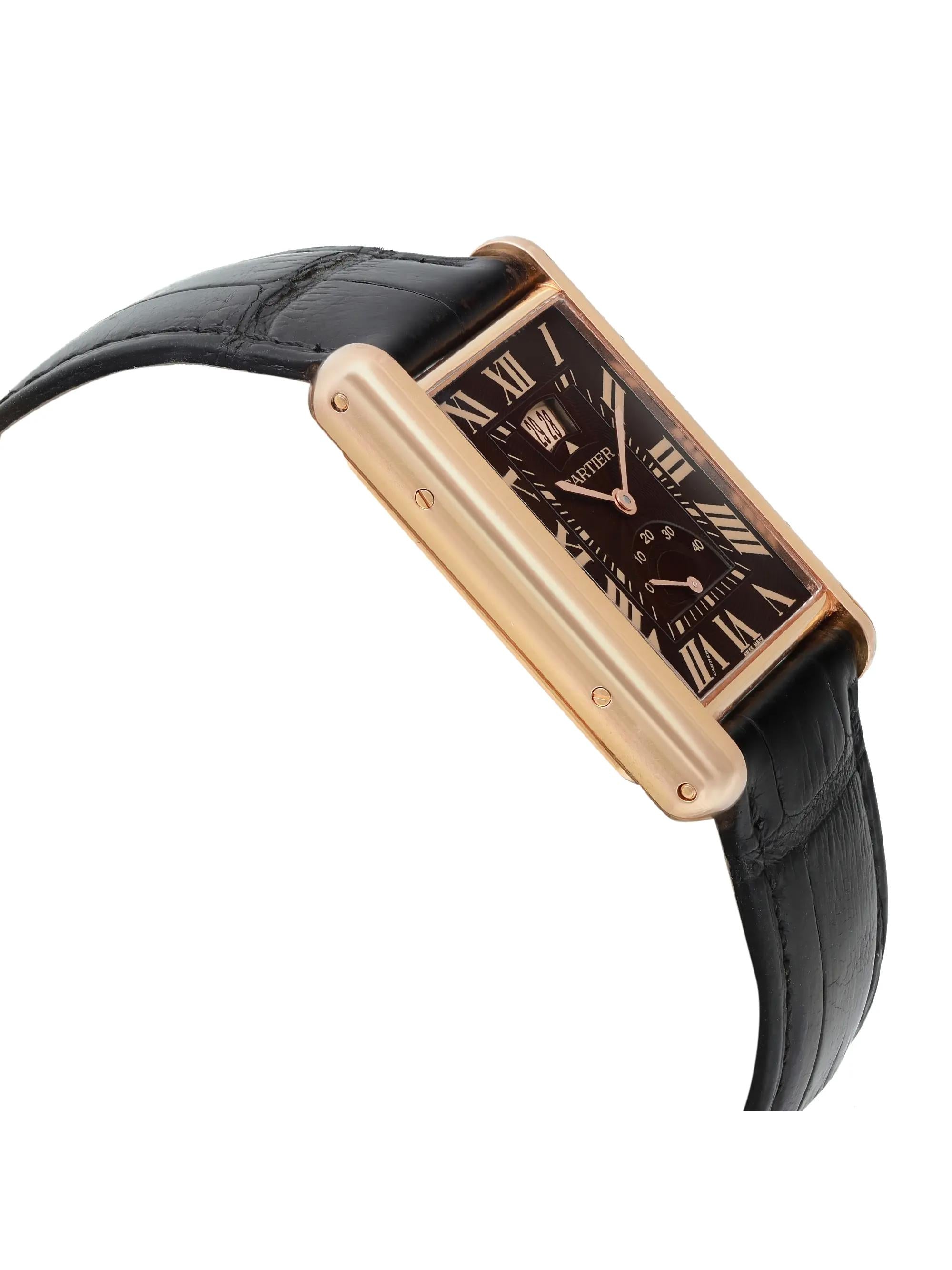 18K Gold Hand Wind Mens Watch F86719