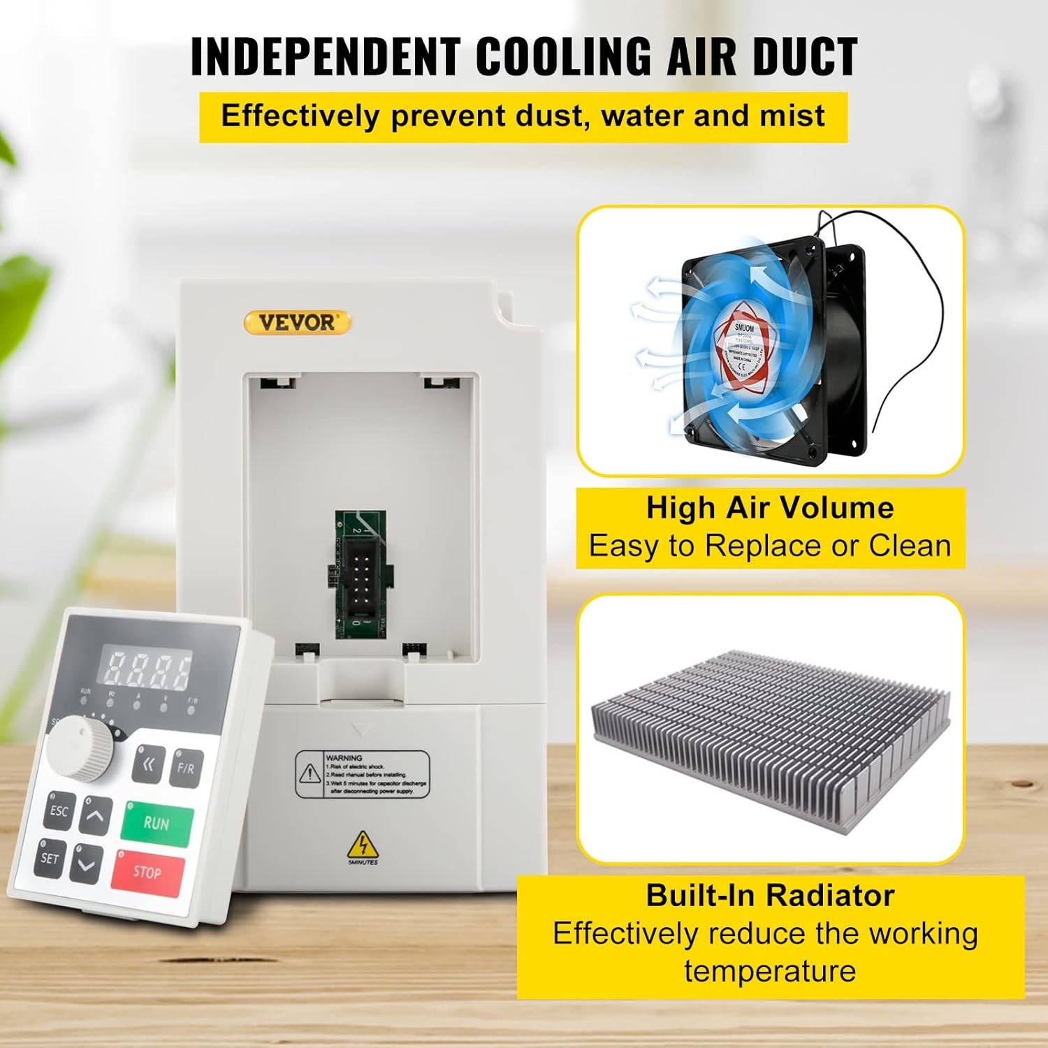 VFD 2.2KW 110V 3HP Variable Frequency Drive for Motor Speed X19758