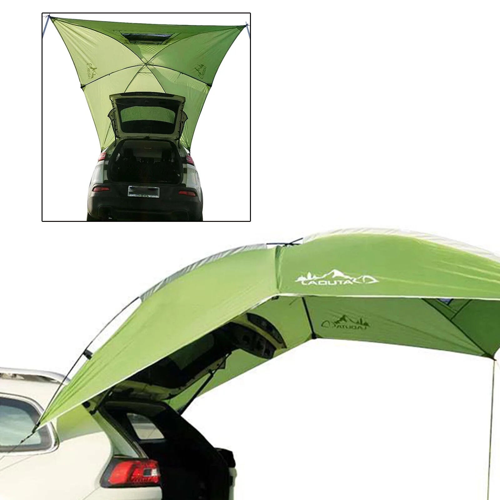 Rooftop Tent Awning for Car SUV Truck Camping Canopy Sunshade P38912
