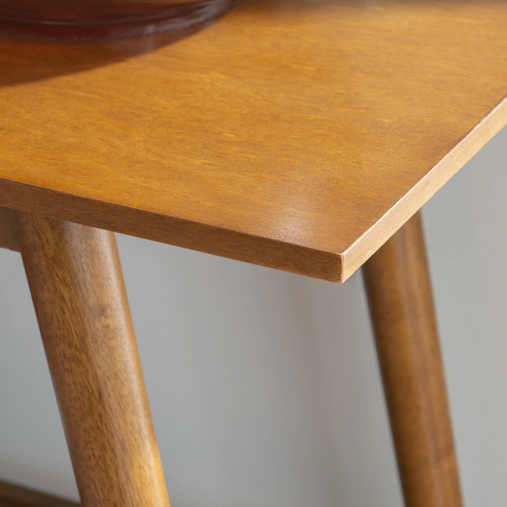 Mid-Century Indoor Console Table, Walnut V131