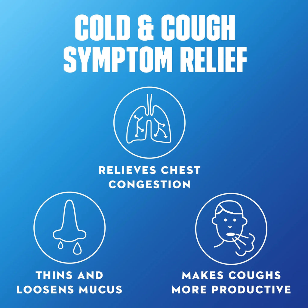 Chest Congestion & Excess Mucus Relief, 100 Tablets J746