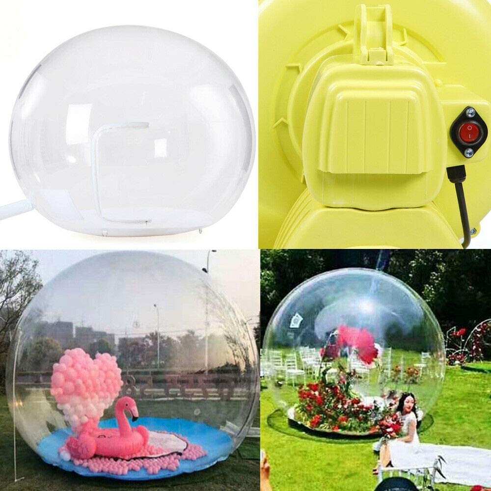 9.8ft Inflatable Bubble Tent PVC Clear for Outdoor Dome Camping R6405