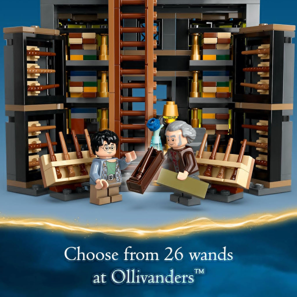 Harry Potter Ollivanders & Madam Malkin's Robes Playset for Kids H373