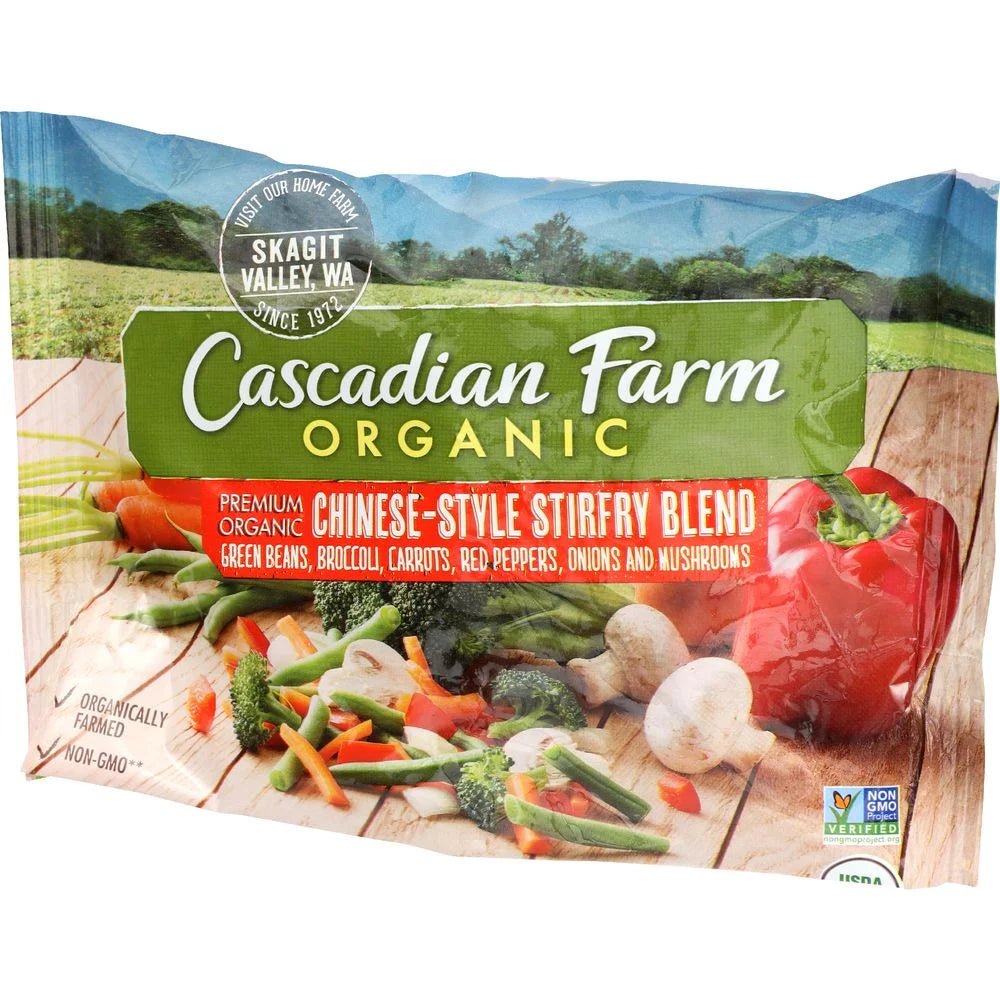 Organic Chinese-Style Stir Fry Blend Vegetables, 10 oz, 12-Pack P8676