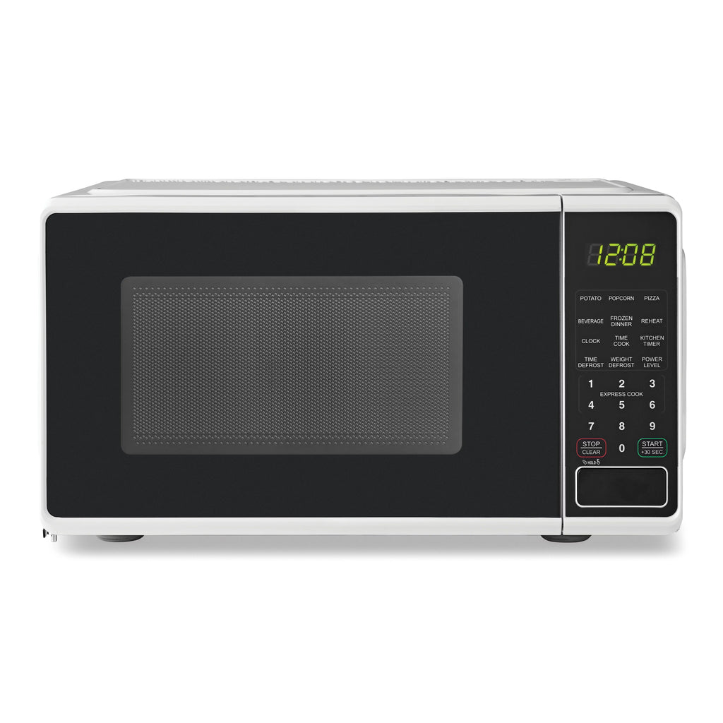 Compact Countertop Microwave and Mini Fridge Bundle L992