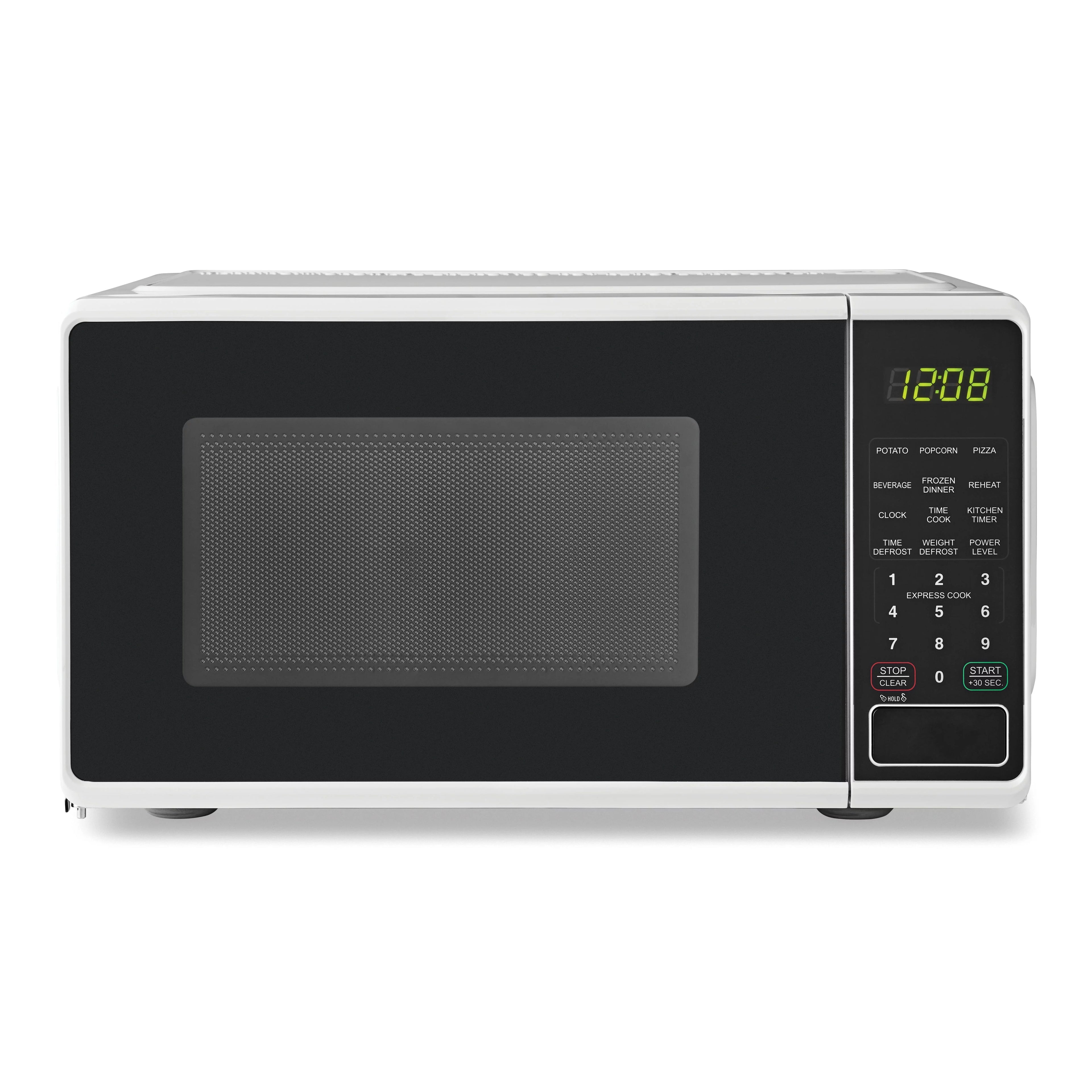 Compact Countertop Microwave and Mini Fridge Bundle L992