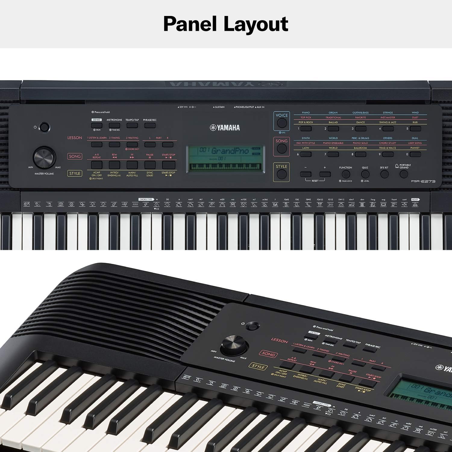Portable 61-Key Keyboard L952338
