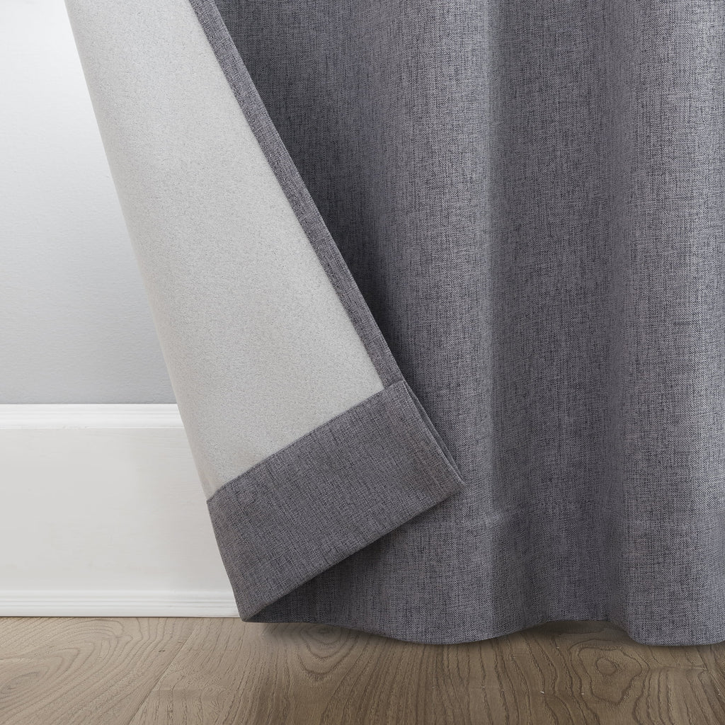 100% Blackout Rod Pocket Curtain Panel 40" x 84" L4989
