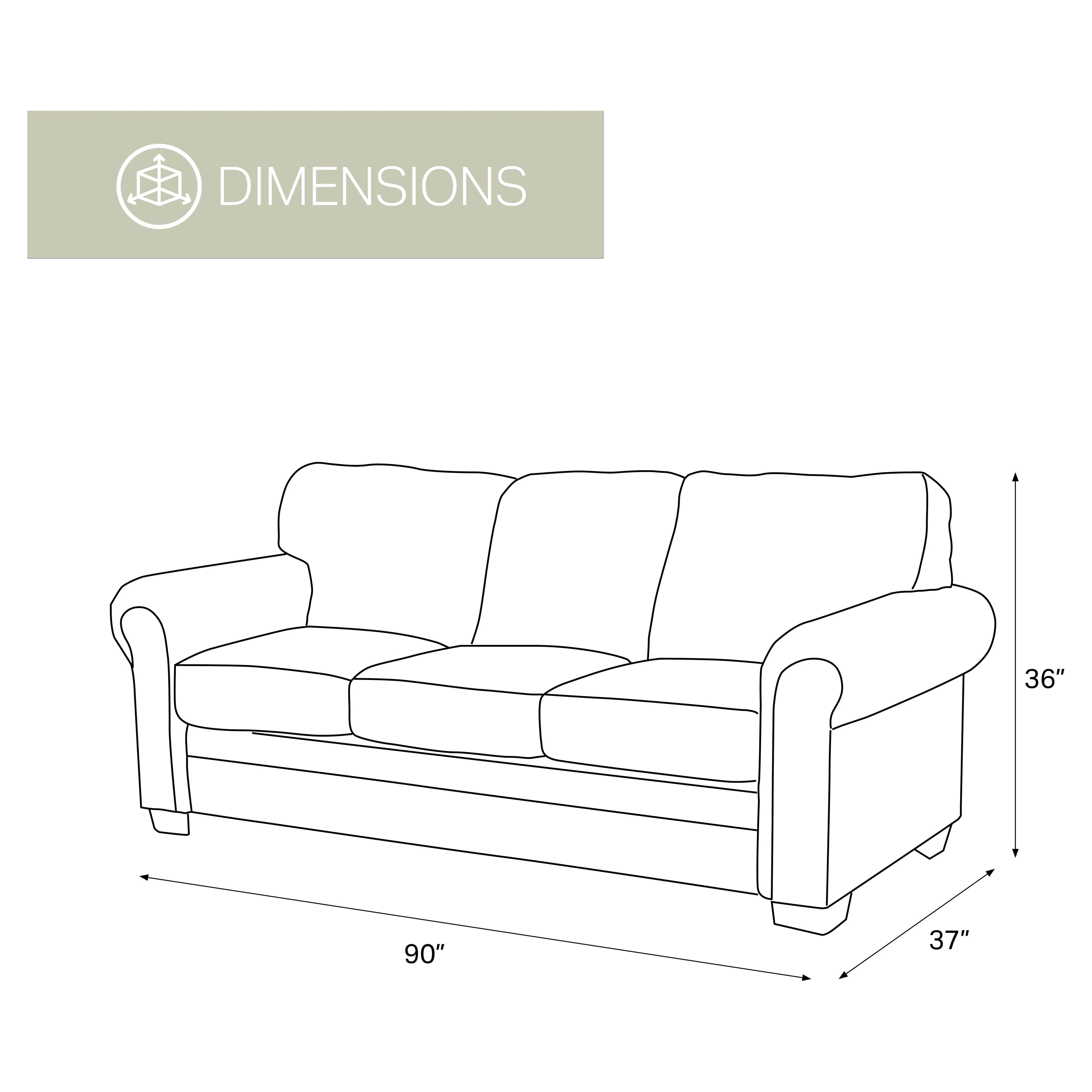Microfiber Sofa Set in Brown L642190