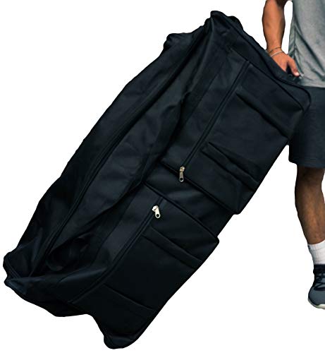 Rolling Duffle Bag with Wheels, XL Heavy Duty Storage Bag J618886