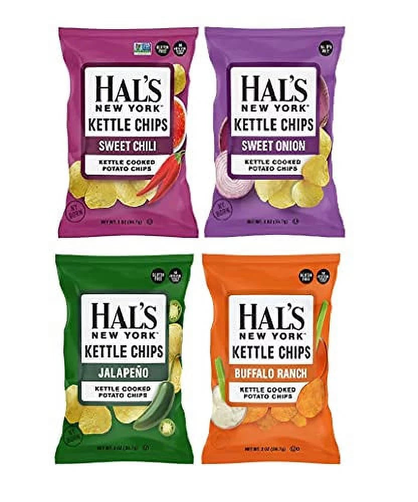 Kettle Cooked Potato Chips, Sweet n' Spicy Variety Pack, 2oz, Pack of 24 X278