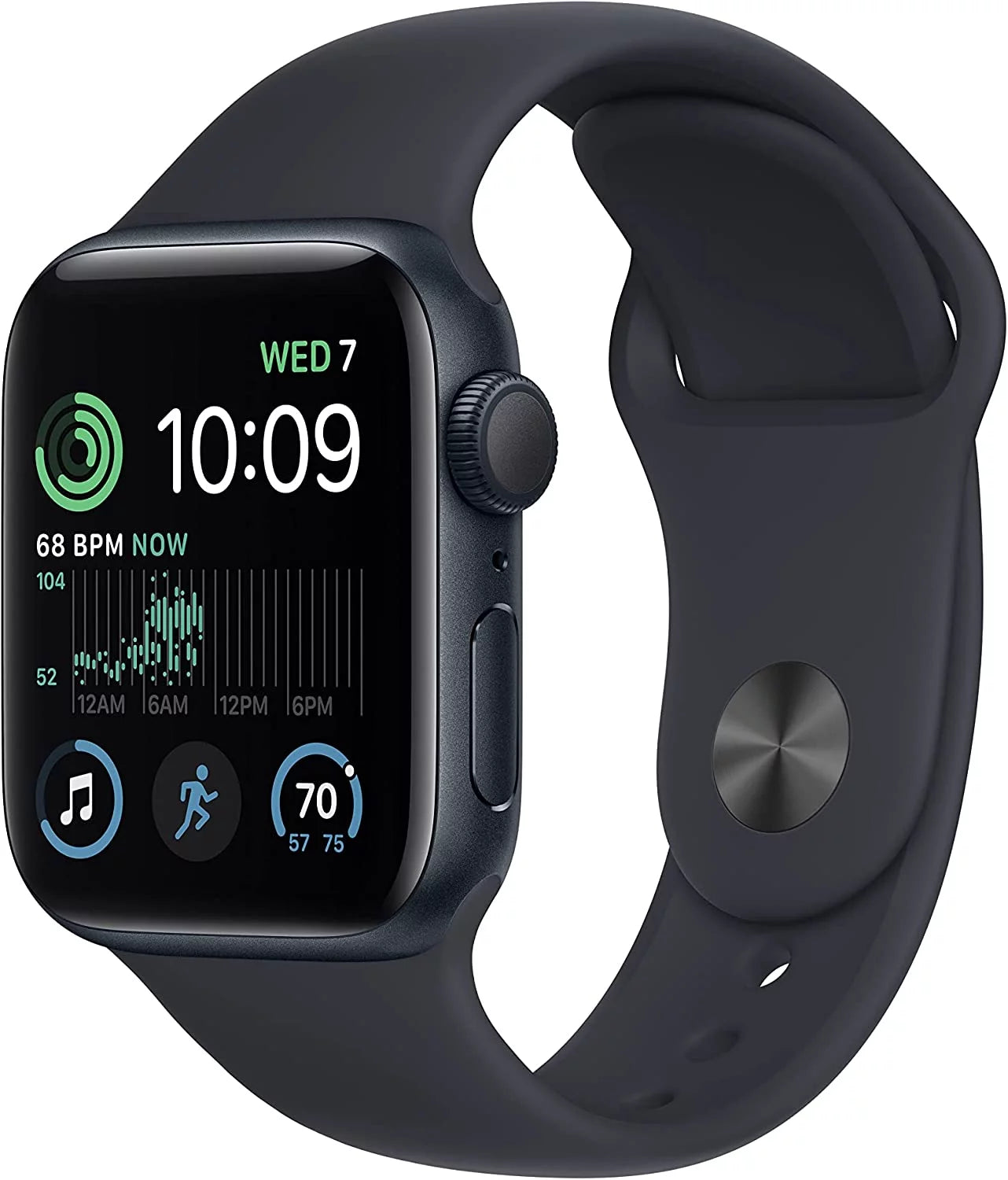 Apple Watch SE 2nd Gen (GPS + Cellular) 40mm Midnight Aluminum (Used - Excellent Condition)